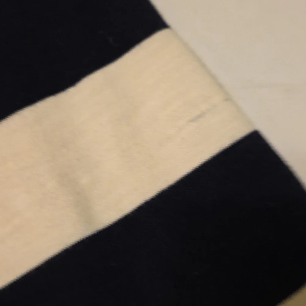 J. Crew Navy and Off-White Rugby Striped Mini Dress, XS